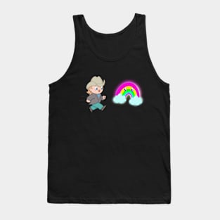 Neon Rainbow Tank Top